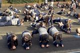 thumbnail: A fitness session with students from Sacred Heart NS in Aughrim who have qualified for the Leinster final of the Ireland's Fittest School competition.